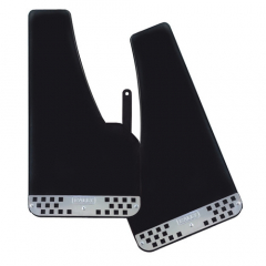 Jeu de bavettes Rally noir
