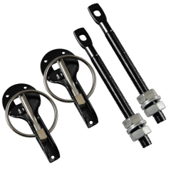 Attaches capot dakar Alu Couleur (La Paire