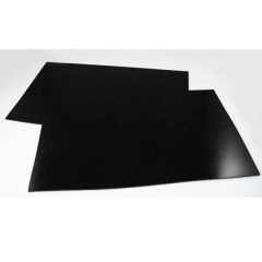 Bavettes rallye de protection (la paire)-Noir
