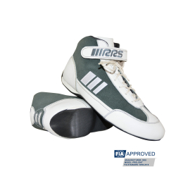 Bottines pilote RRS Prolight blanches - FIA 8856-2018