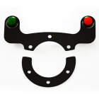 Kit bouton poussoir en carbone - 2 boutons