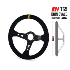 Volant RRS CARBONE Noir tulipage 65mm 3 branches