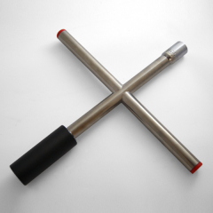 Clé en croix rapide Inox réversible Duo : 17/19mm