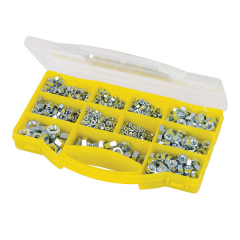 Coffret d'écrous 6 pans (1000 pièces)