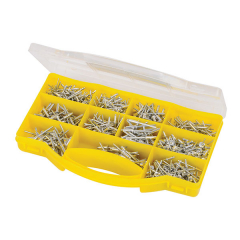 Coffret de rivets assortis  (650 pièces environ)