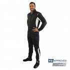Combinaison pilote RRS Diamond Star noire FIA 8856-2018