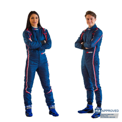 Combinaison RRS FIA EVO Monte Carlo Bleu Marine / Rouge