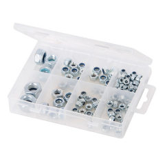 Coffret ecrous autofreinés 108 pièces