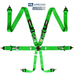 Harnais FIA RRS R6 - Vert