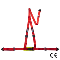 Harnais FIA RRS EVO 4 Rouge