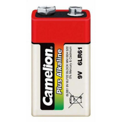 Pile alcaline 9V 500mAh pour intercom