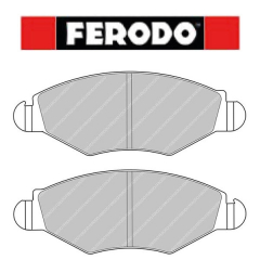 Plaquettes Ferodo DS2500 FCP1378H Peugeot 206 1.1-1.4/1.4 HDi-Etr Bosch