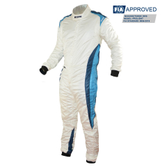 Combinaison pilote RRS PROLIGHT blanche FIA 8856-2018