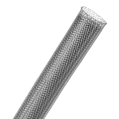 Gaine extensible tressée BSPET auto extinguible à combustion retardée (au mètre)-12.7 mm