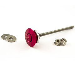 Fixation rapide PUSH CLIP-Bleu