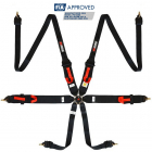 Harnais FIA RRS R6 HANS® 2.8 kg - NOIR