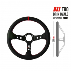 Volant RRS SIMILI CUIR tulipage 65mm 3 branches