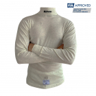 Sweat shirt pilote FIA Flex blanc